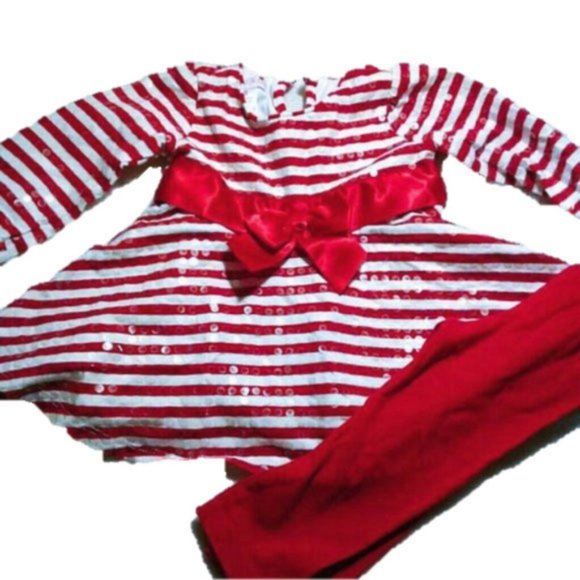 Ashley Ann Other - Ashley Ann red 12m sequined outfit